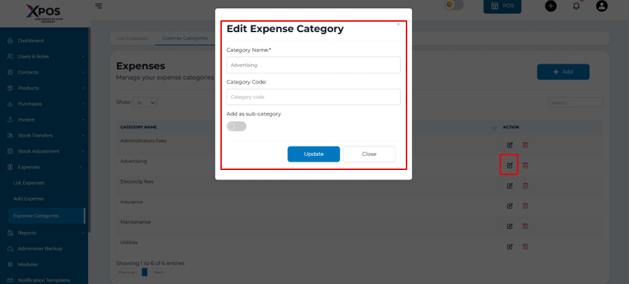 Expenses Category 6